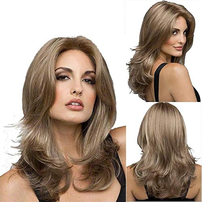 DILLARDS Lady Golden Wig (B096R29Qsk) - Image 2